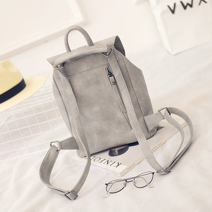 Vintage Solid Women's Backpack - Wnkrs