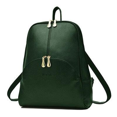 Women's Small Leather Backpack - Wnkrs