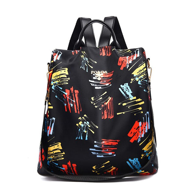 Colorful Capacious Women's Oxford Cloth Backpack - Wnkrs