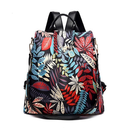 Colorful Capacious Women's Oxford Cloth Backpack - Wnkrs
