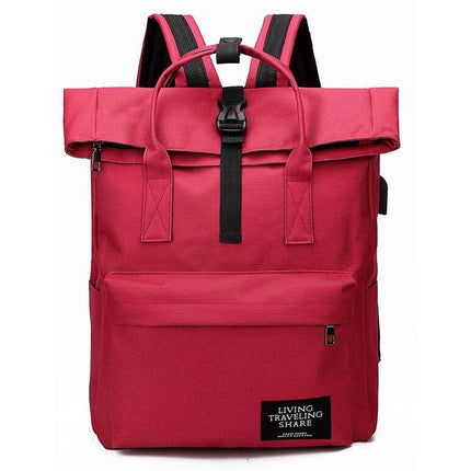 Women's Smart Canvas Backpack - Wnkrs