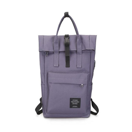 Women's Smart Canvas Backpack - Wnkrs