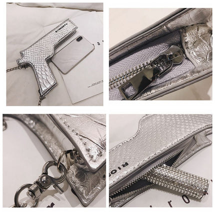 Women's Gun Shaped Clutch - Wnkrs