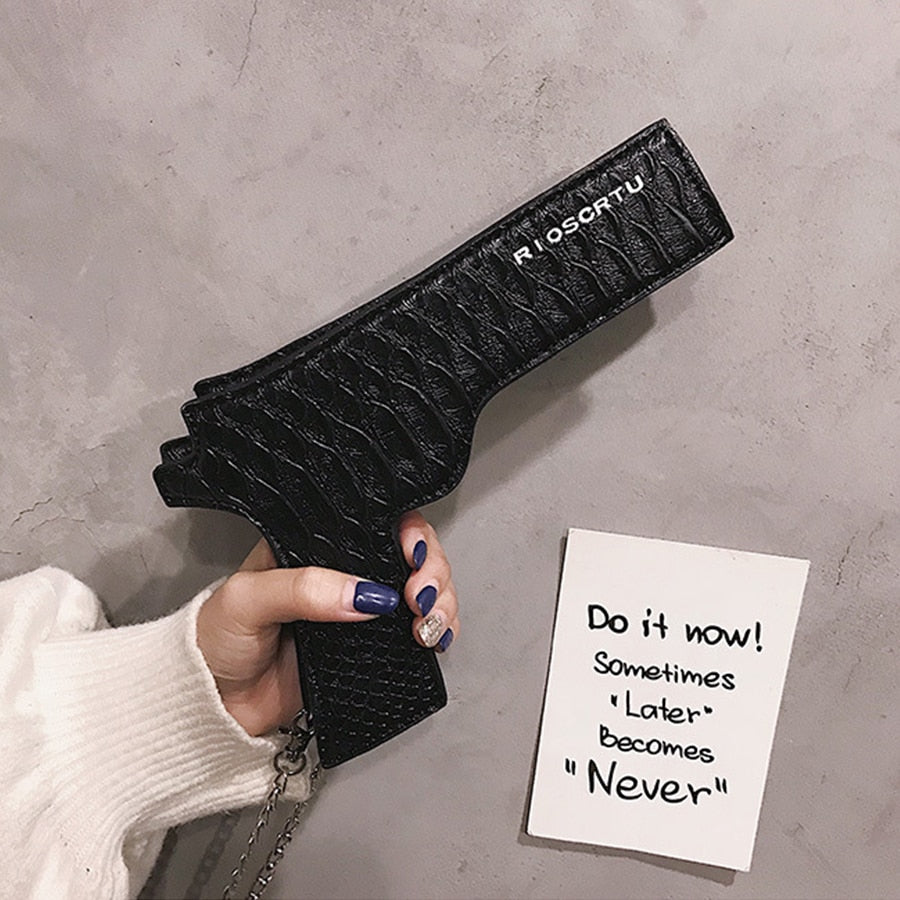 Women's Gun Shaped Clutch