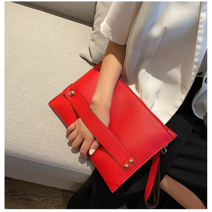 Women's PU Leather Clutch Bag - Wnkrs