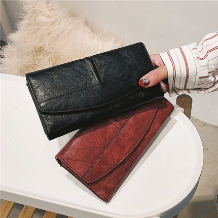 Women's Long Trifold Clutch - Wnkrs