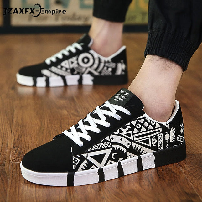 Men's Casual Ethnic Patterned Shoes - Wnkrs