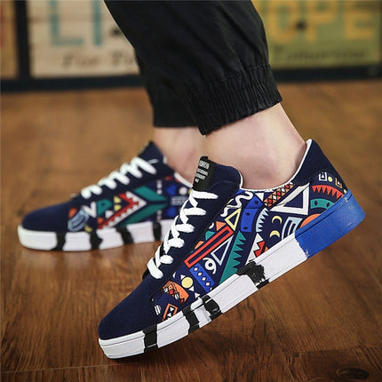 Men's Casual Ethnic Patterned Shoes - Wnkrs