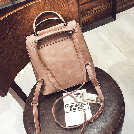 Women's Marble Eco-Leather Backpack - Wnkrs