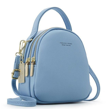 Women's Casual PU Leather Mini Backpack - Wnkrs