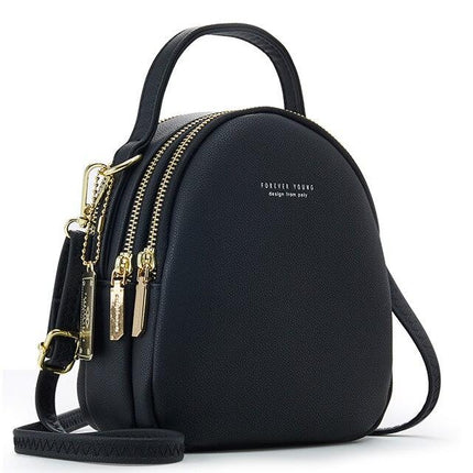 Women's Casual PU Leather Mini Backpack - Wnkrs