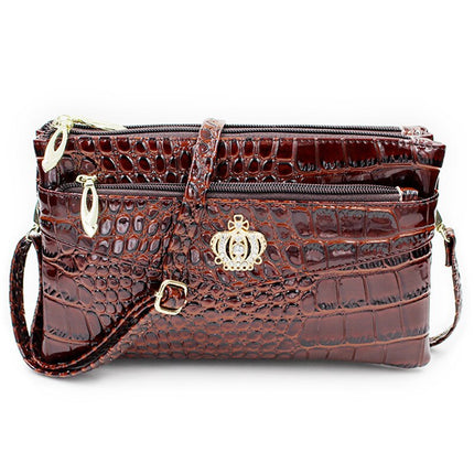 Exquisite Small Patent Leather Women's Clutch Bag - Wnkrs