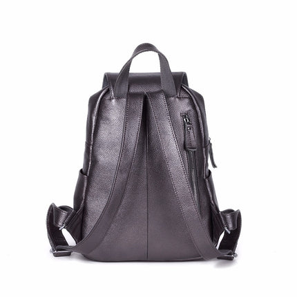 Casual Colorful Women's Genuine Leather Backpack - Wnkrs
