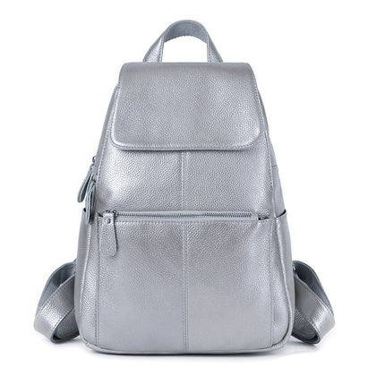 Casual Colorful Women's Genuine Leather Backpack - Wnkrs