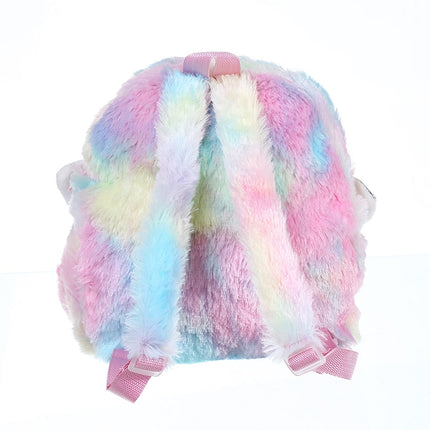 Cute Unicorn Shaped Plush Backpack - Wnkrs