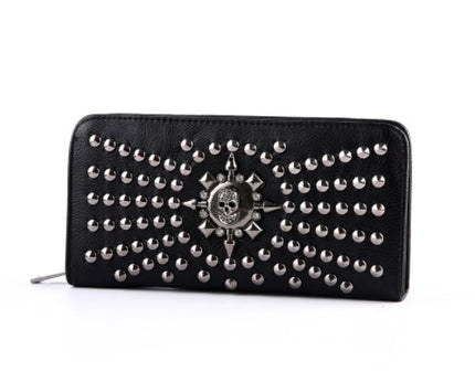 Women's Pirate Sun Leather Clutch - Wnkrs