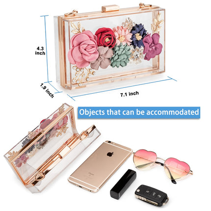 Women's Floral Elegant Clutch - Wnkrs
