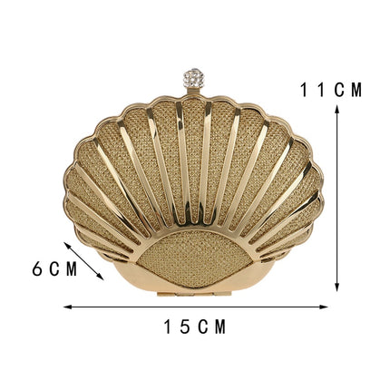 Luxury Style Women's Diamonds Decorated Party Clutch Purse - Wnkrs