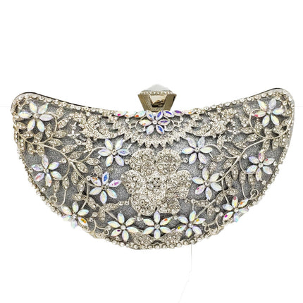 Women's Luxury Crystals Decorated Handbag - Wnkrs