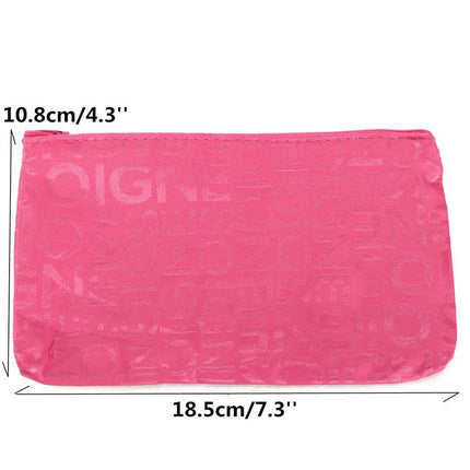 Fashion Letter Design Cosmetic Bags - Wnkrs