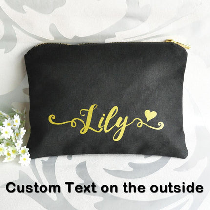 Personalized Makeup Bag for Bachelorette Party - Wnkrs