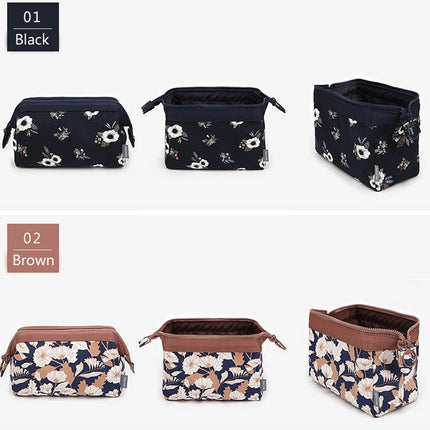 Multifunctional Printed Portable Cosmetic Bag - Wnkrs