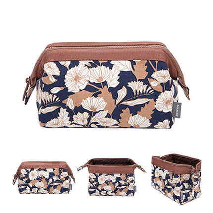 Multifunctional Printed Portable Cosmetic Bag - Wnkrs