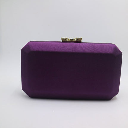 Elegant Hard Silk Evening Bags for Women - Wnkrs