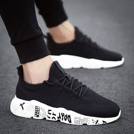 Men's Breathable Street Style Sneakers - Wnkrs