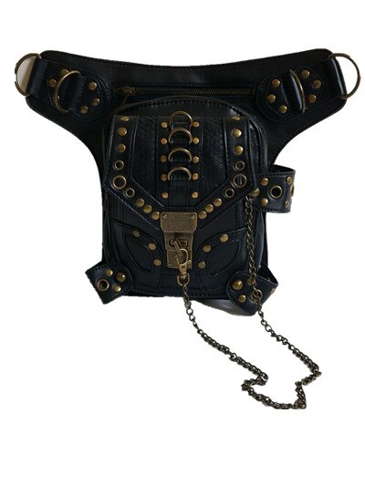 Unisex Steampunk Style Belt Bag - Wnkrs