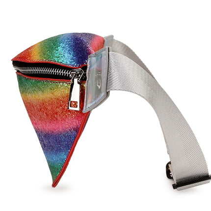 Women's Glitter Rainbow Waist Pack - Wnkrs