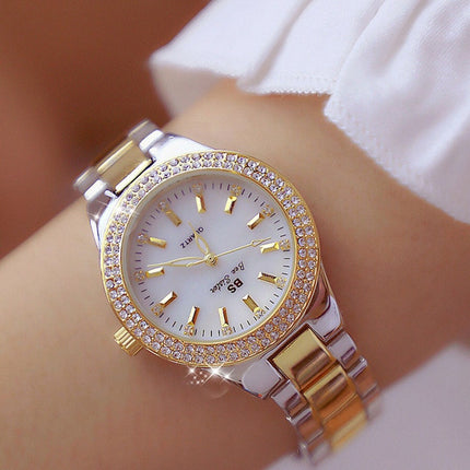 Women's Crystal Patterned Watch - wnkrs