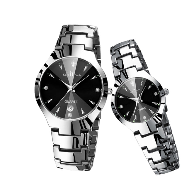 Stainless Steel Couple Watch - wnkrs