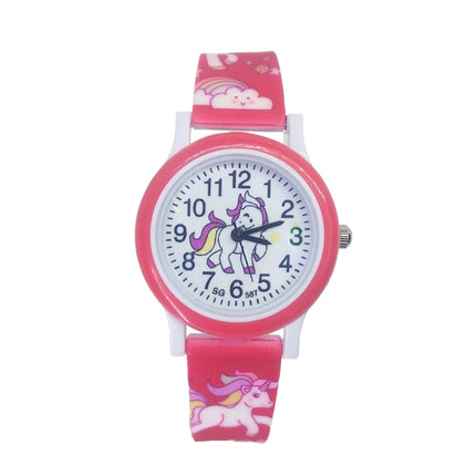 Girl's Cute Unicorn Printed Dial Quartz Watch - wnkrs