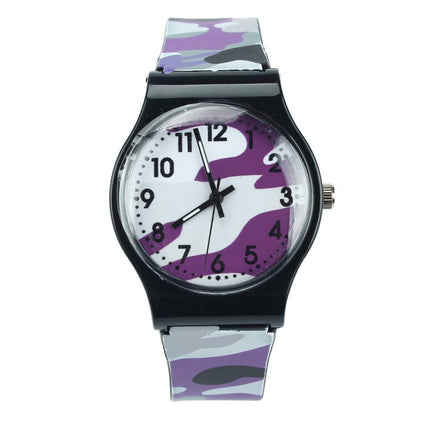 Kid's Camouflage Quartz Wristwatch - wnkrs