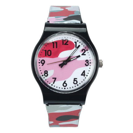 Kid's Camouflage Quartz Wristwatch - wnkrs