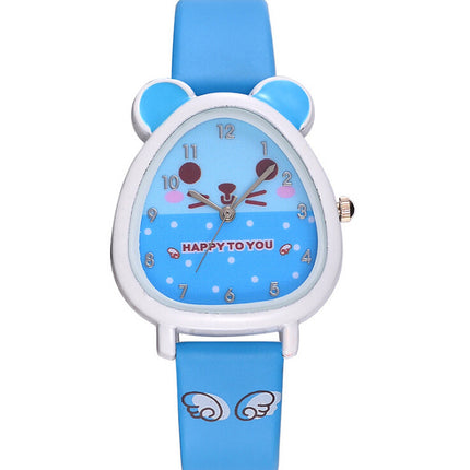 Kid's Cartoon Cat Shaped Quartz Watch - wnkrs