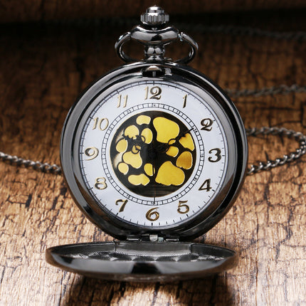 Black Vintage Pocket Watch - wnkrs