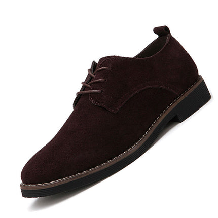 Men's Solid Oxford PU Shoes - Wnkrs