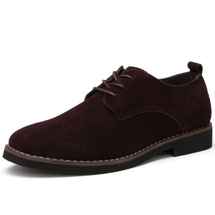 Men's Solid Oxford PU Shoes - Wnkrs