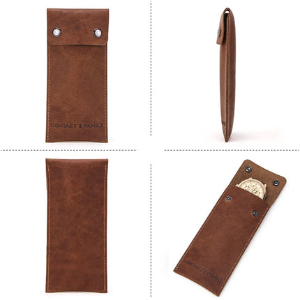 Vintage Leather Watch Case, 3 Pcs - wnkrs