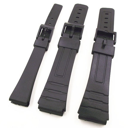 Universal Black Silicone Watchband - wnkrs