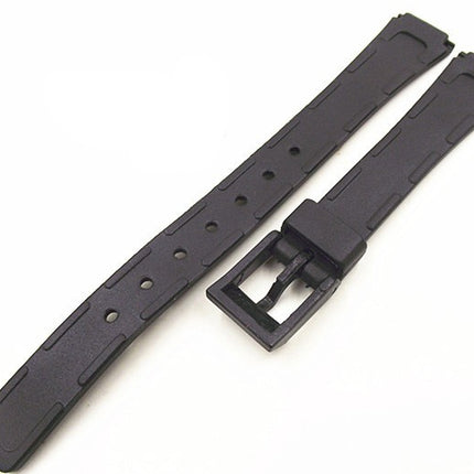 Universal Black Silicone Watchband - wnkrs