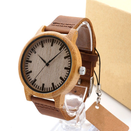 Cute Casual Quartz Wood Unisex Watch - wnkrs