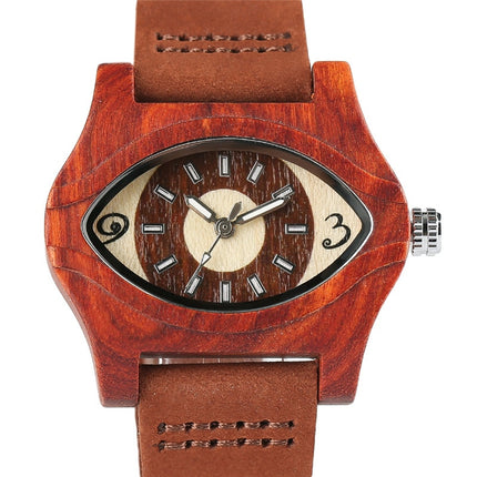 Eye Design Bamboo Wood Unisex Watches - wnkrs