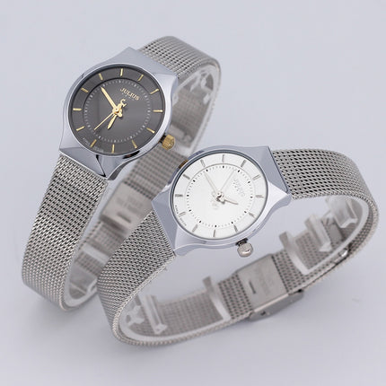Fashion Stainless Steel Thin Quartz Watches - wnkrs
