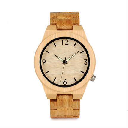Timepieces Bamboo Band Quartz Watches - wnkrs