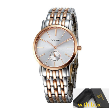 Casual Quartz Water Resistant Stainless Steel Unisex Wristwatch - wnkrs