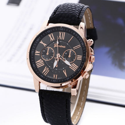 Unisex Fashion Faux Leather Quartz Watch - wnkrs