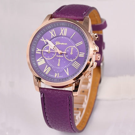 Unisex Fashion Faux Leather Quartz Watch - wnkrs